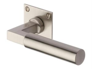 Bauhaus Lever on Flat Square Rose