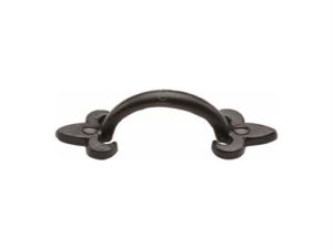 Black Iron Fleur-De-Lys Cabinet Pull Handle