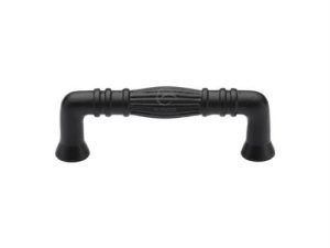 Matt Black Iron Tuscany Cabinet Pull Handle