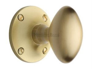 Mayfair Mortice Knob on Rose