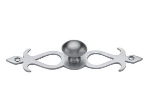Oval Cabinet Knob on Backplate