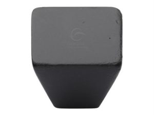 Matt Black Iron Square Cone Cabinet Knob