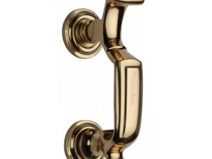 Doctors Front Door Knocker - Polished Brass