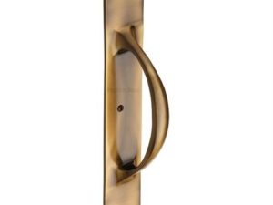 Door Pull Handle on Plate