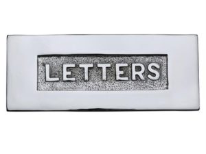 Embossed Letterplate