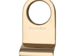 Round Cylinder Pull - Polished Brass