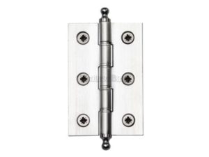 Brass Butt Hinges with Finial