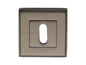 Standard Key Stepped Escutcheon Square