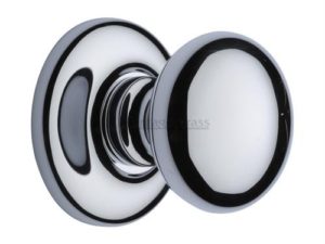 Rounded Center Door Knob